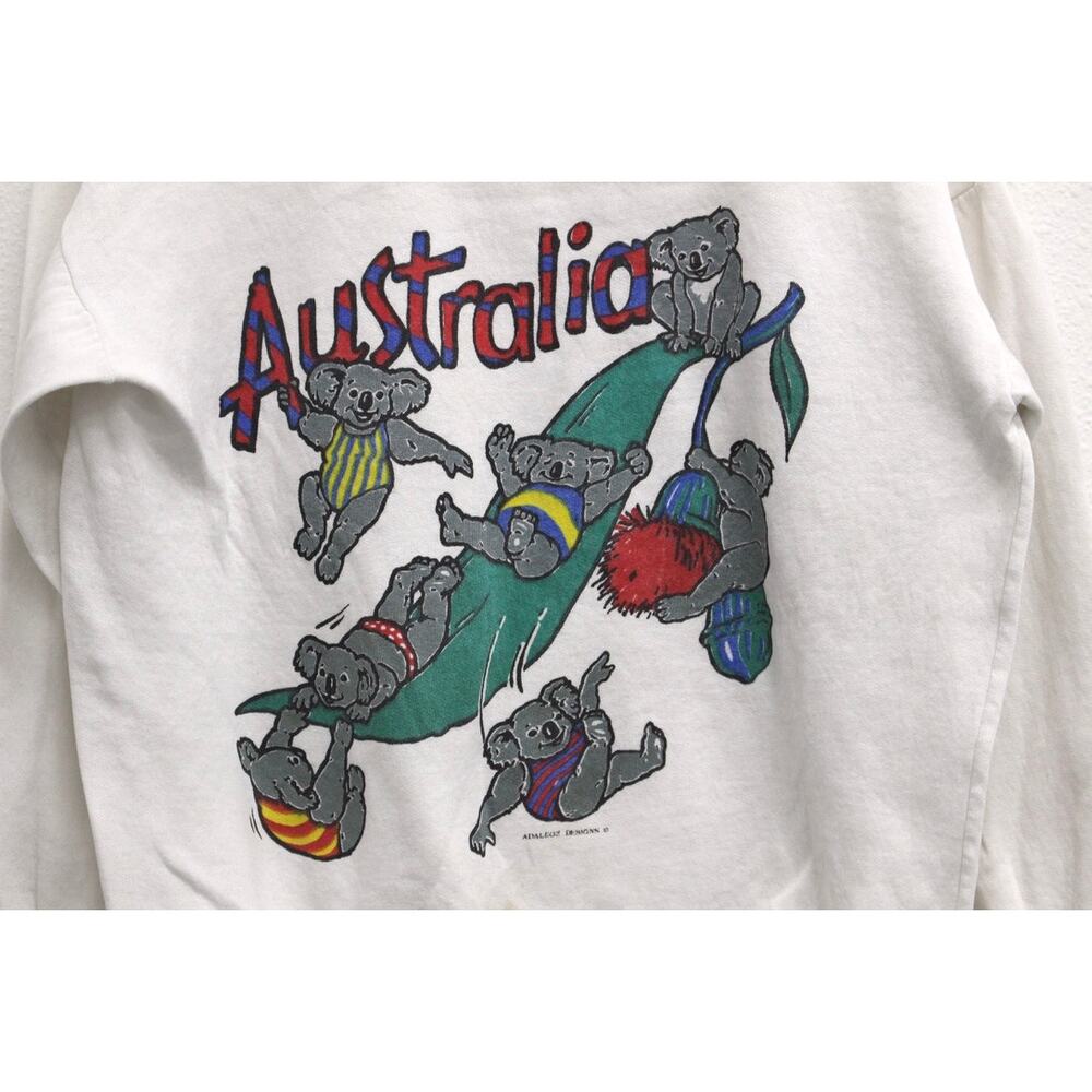 Vintage Australia Koalas Sweatshirt Medium - Picture 2 of 8